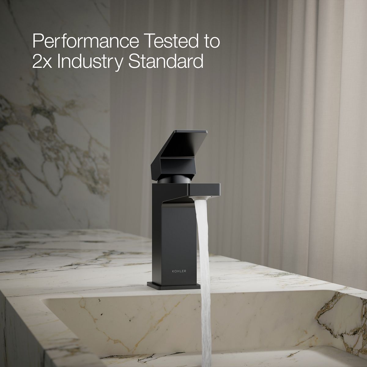 KOHLER Honesty Single-handle bathroom sink faucet, 1.2 gpm