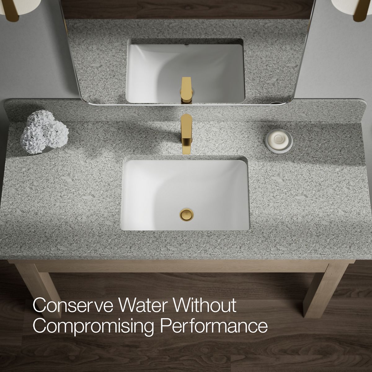 KOHLER Hint Single-handle bathroom sink faucet, 1.2 gpm