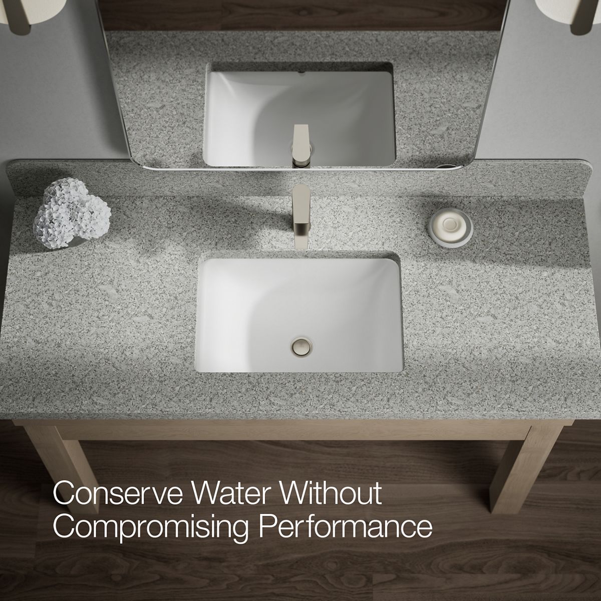 KOHLER Hint Single-handle bathroom sink faucet, 1.2 gpm