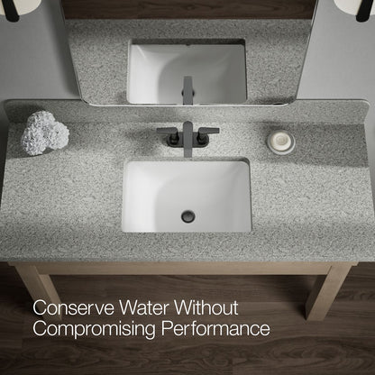KOHLER Hint Centerset bathroom sink faucet, 1.2 gpm