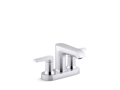 KOHLER Hint Centerset bathroom sink faucet, 1.2 gpm