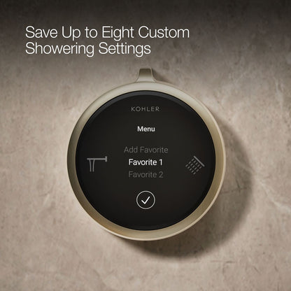 KOHLER K-37930 Anthem Duo Two-outlet bath/shower digital control