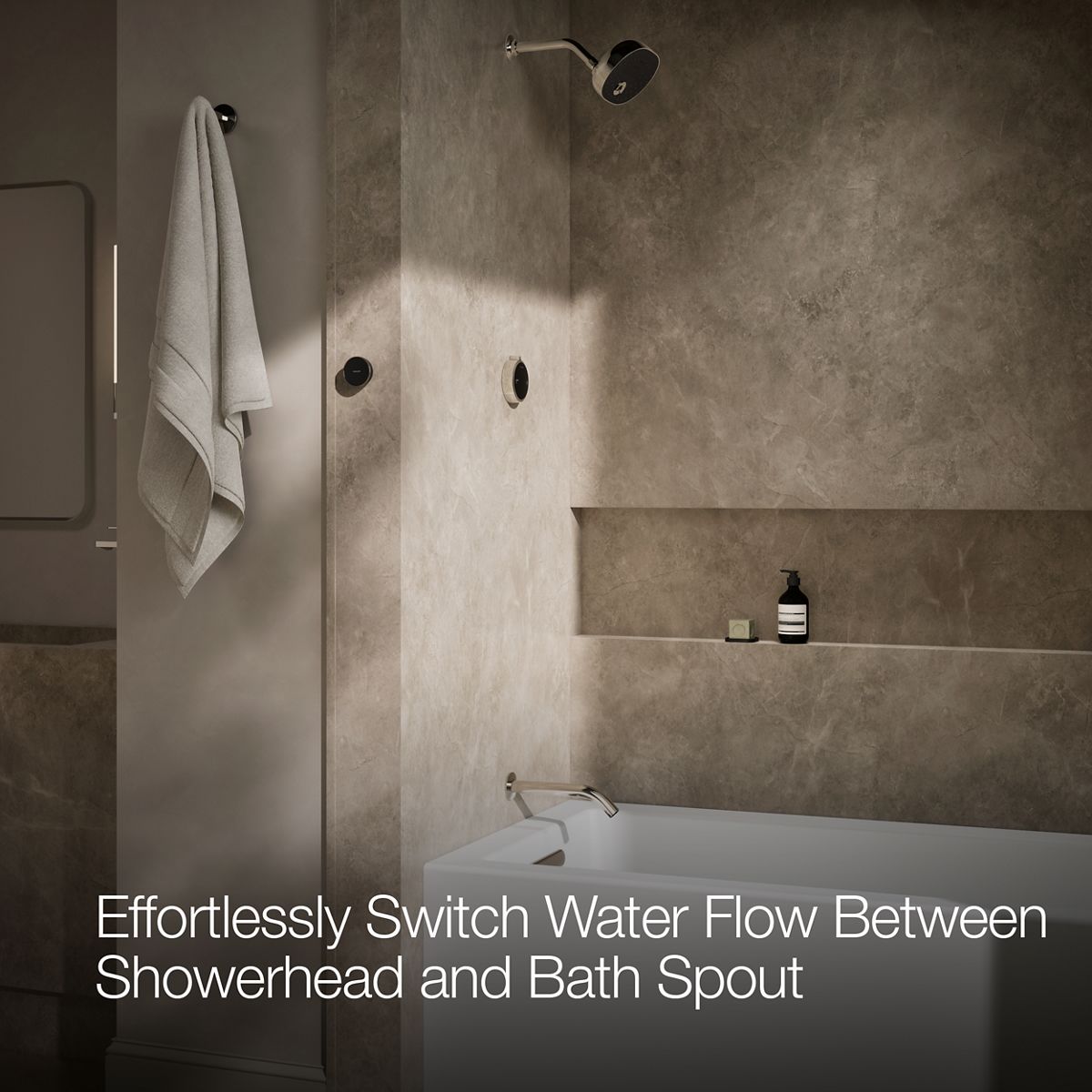 KOHLER K-37930 Anthem Duo Two-outlet bath/shower digital control