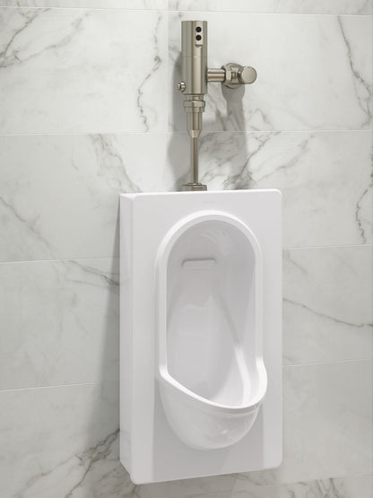 KOHLER K-38020-ET Portico Wall-hung Top Spud Urinal, 0.125 GPF