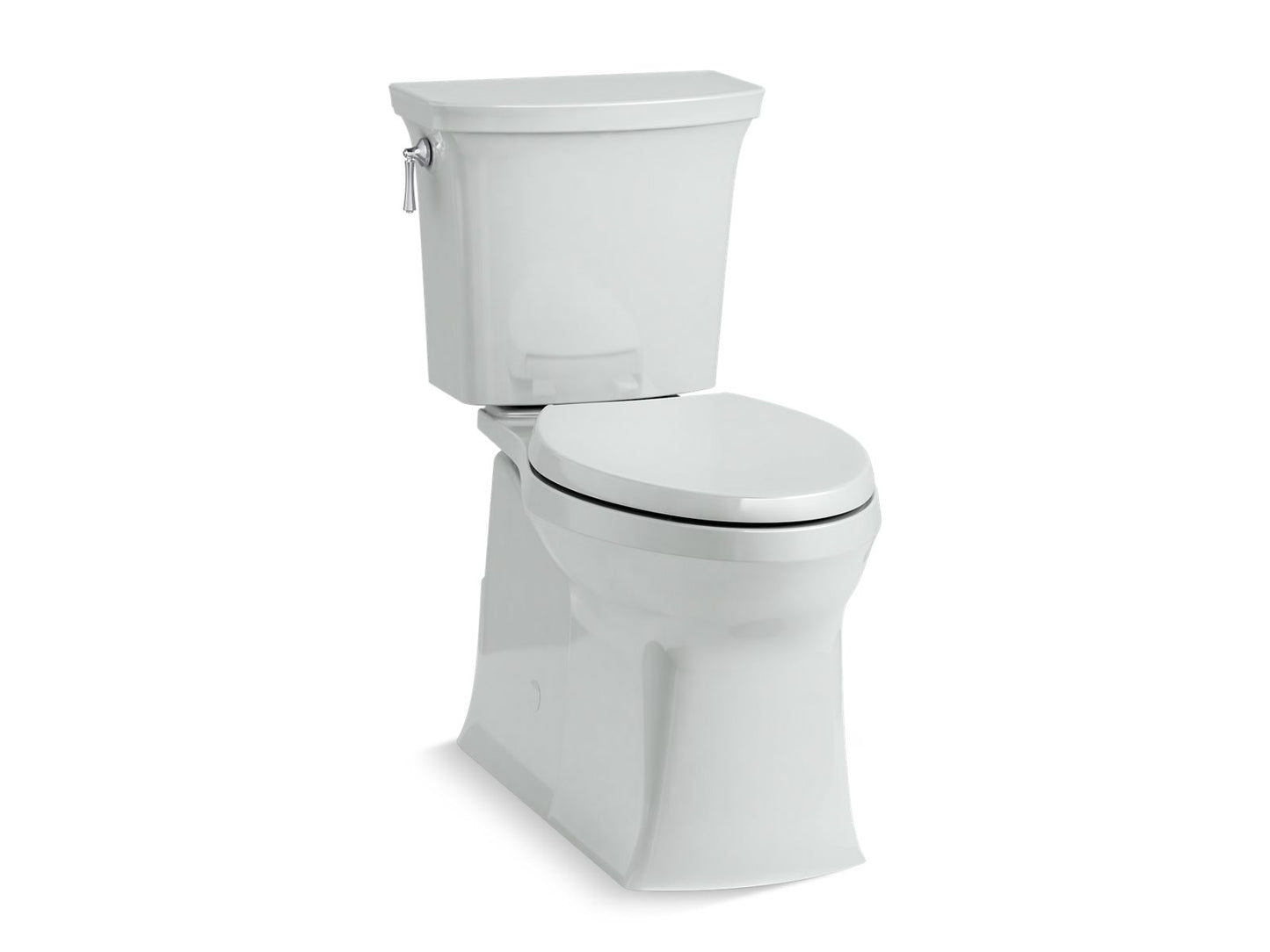KOHLER K-3814 Corbelle ComForteeight Two-piece elongated 1.28 gpf chair height toilet