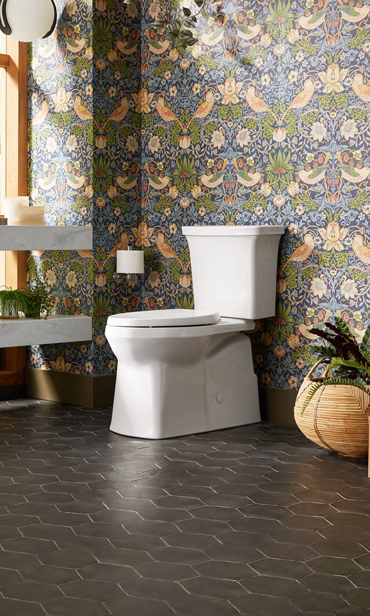 KOHLER K-3814 Corbelle ComForteeight Two-piece elongated 1.28 gpf chair height toilet
