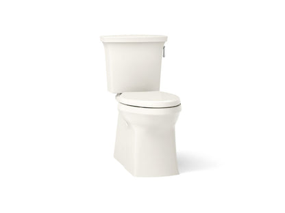 KOHLER K-3814-RA Corbelle ComForteeight Two-piece elongated 1.28 gpf chair height toilet with right-hand trip lever