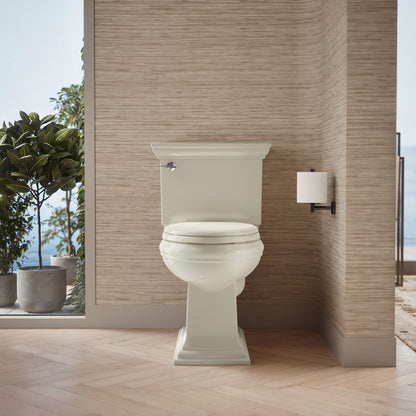 KOHLER K-3817 Memoirs Stately ComForteeight Two-piece elongated 1.28 gpf chair height toilet