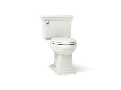 KOHLER K-3817-RA Memoirs Stately ComForteeight Two-piece elongated 1.28 gpf chair height toilet with right-hand trip lever