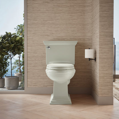 KOHLER K-3817 Memoirs Stately ComForteeight Two-piece elongated 1.28 gpf chair height toilet
