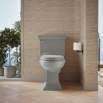 KOHLER K-3817 Memoirs Stately ComForteeight Two-piece elongated 1.28 gpf chair height toilet