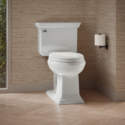 KOHLER K-3817 Memoirs Stately ComForteeight Two-piece elongated 1.28 gpf chair height toilet