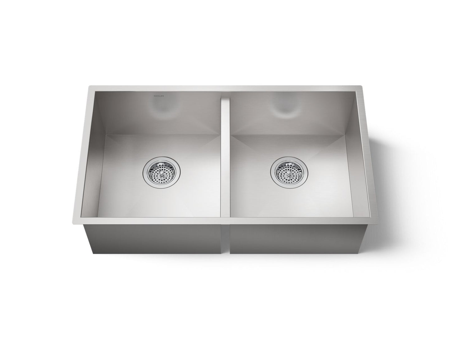 KOHLER K-3820 Vault 32" undermount double-bowl kitchen sink