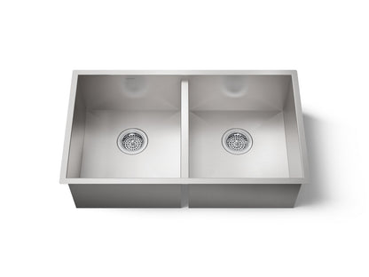 KOHLER K-3820 Vault 32" undermount double-bowl kitchen sink