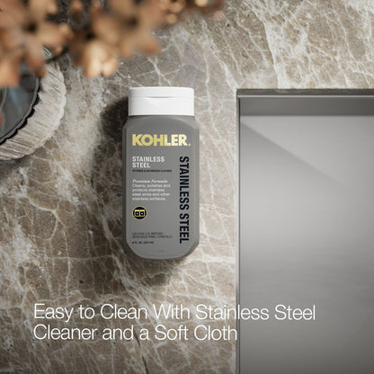 KOHLER K-3823-4 Vault 33" top-/undermount double-bowl kitchen sink