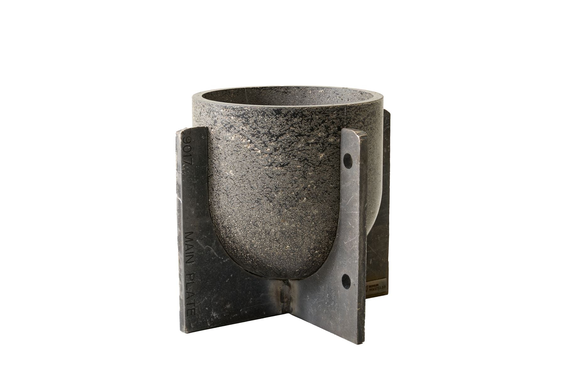KOHLER K-38323 WasteLAB 24" Planter, Ashen - 3/4 view of product