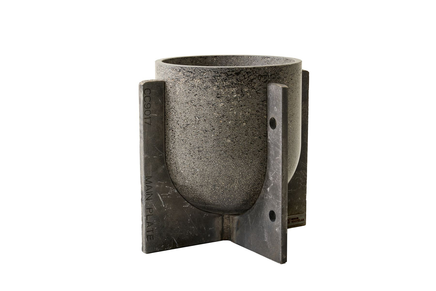 KOHLER K-38324 WasteLAB 26" Planter, Ashen - 3/4 view of product