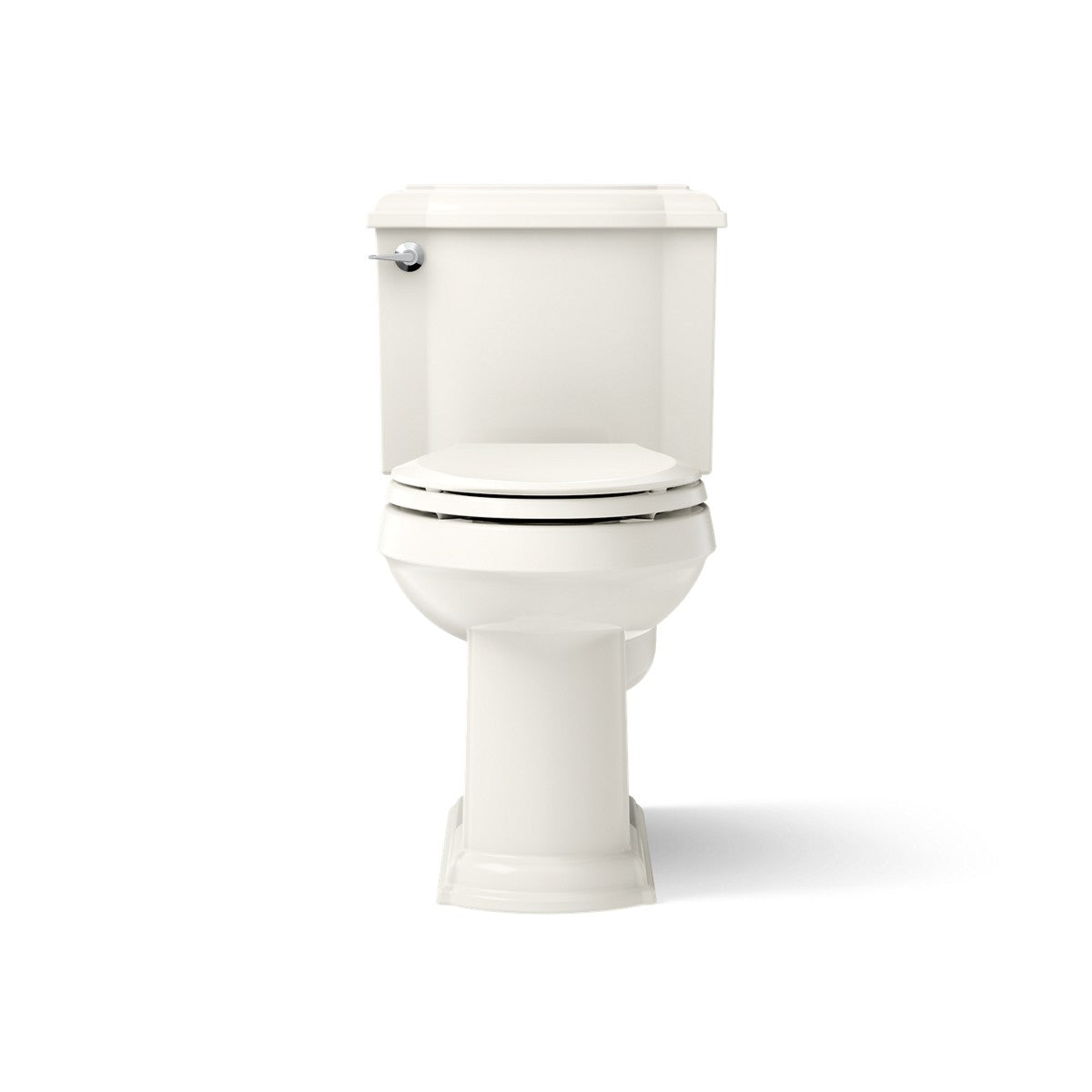 KOHLER 3837 Devonshire Two-piece elongated toilet, 1.28 gpf