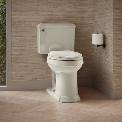 KOHLER 3837 Devonshire Two-piece elongated toilet, 1.28 gpf