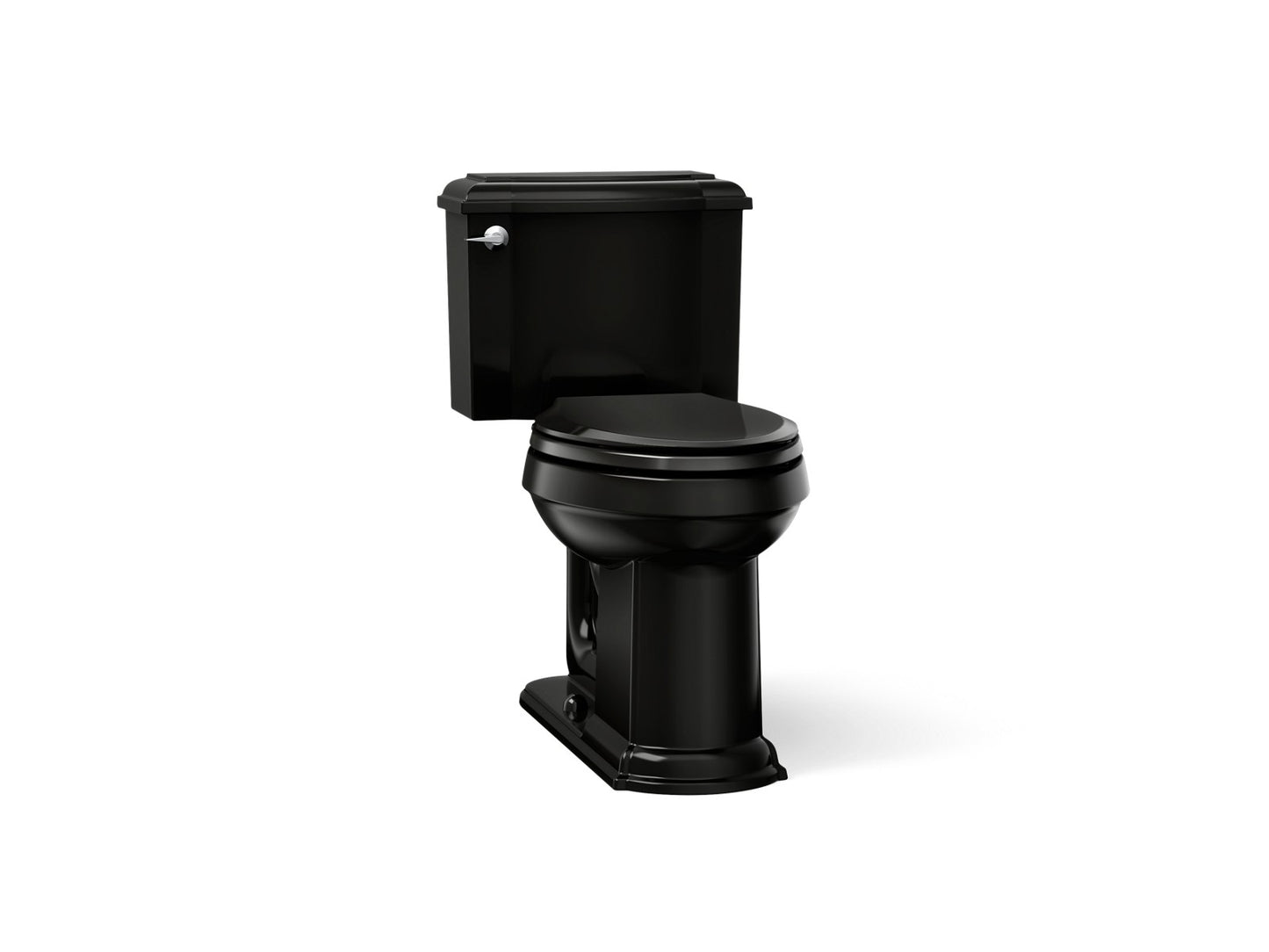 KOHLER 3837 Devonshire Two-piece elongated toilet, 1.28 gpf