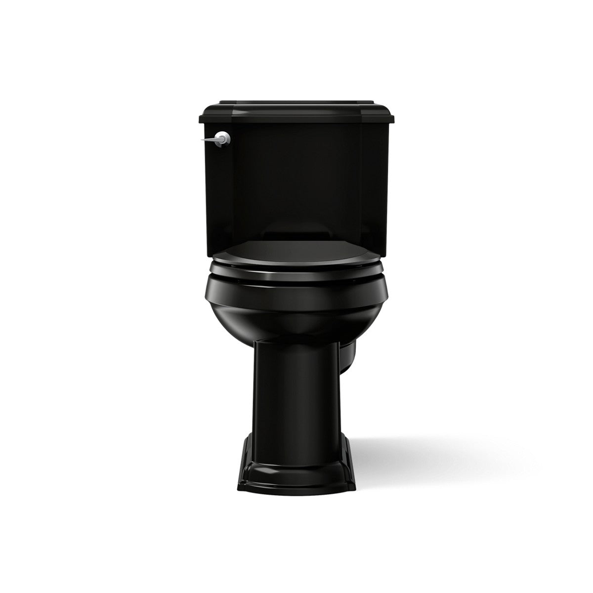 KOHLER 3837 Devonshire Two-piece elongated toilet, 1.28 gpf