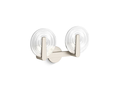 KOHLER K-38397-SC02S Hint Two-light sconce