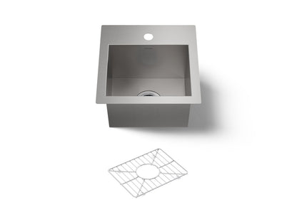 KOHLER K-3840-1 Vault 15" top-/undermount bar sink