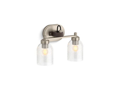 KOHLER Tannage Two-light sconce