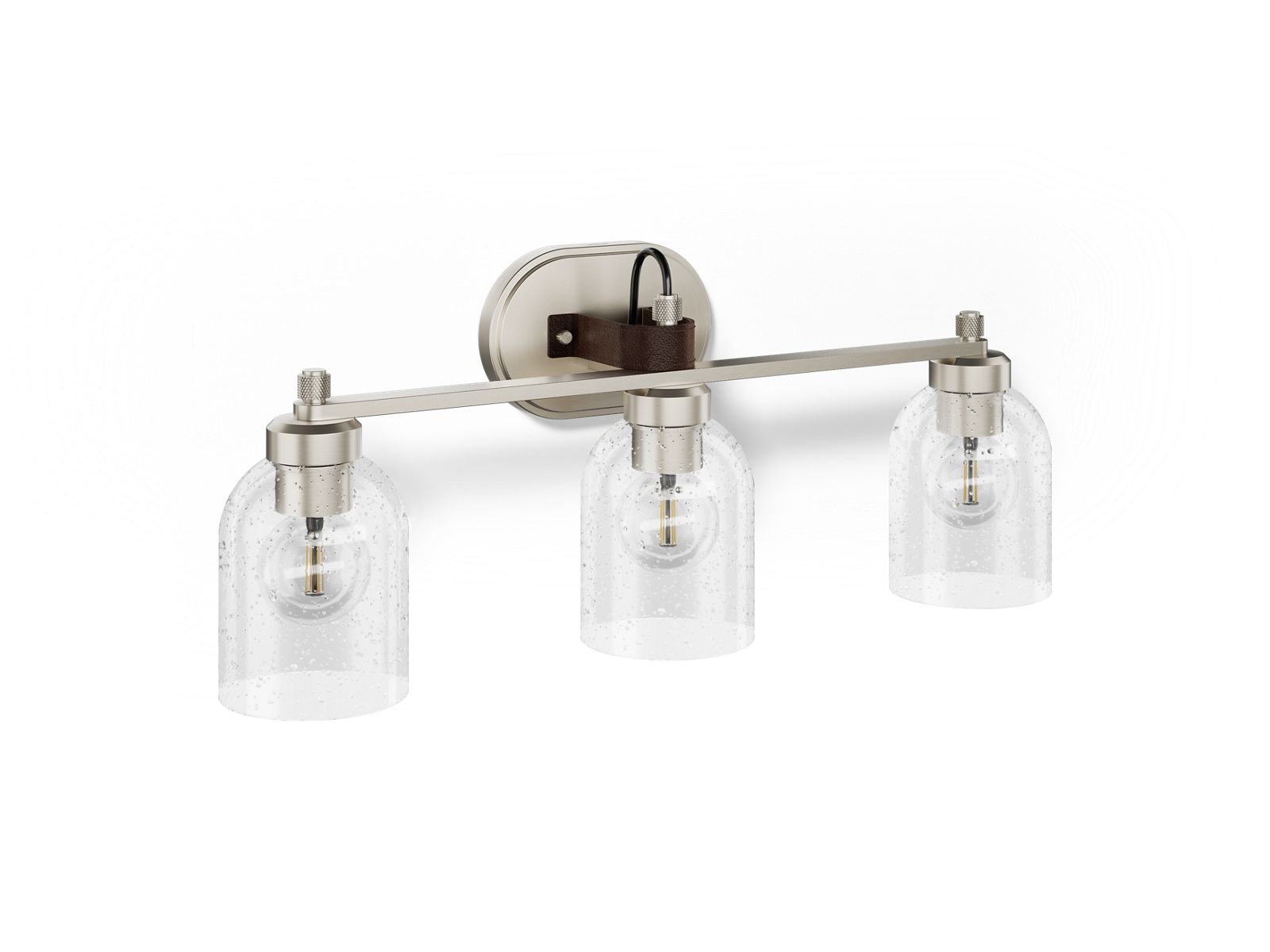 3/4 view of product with dimensions