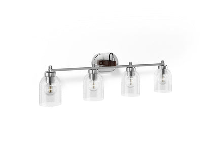 3/4 view of product with dimensions
