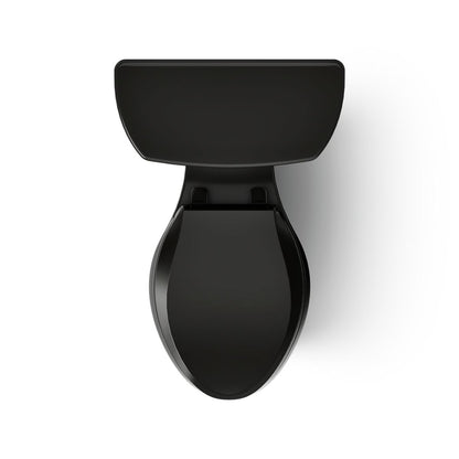 KOHLER K-3889 Highline ComForteeight Two-piece elongated 1.28 gpf chair height toilet with 10" rough-in - Black Black
