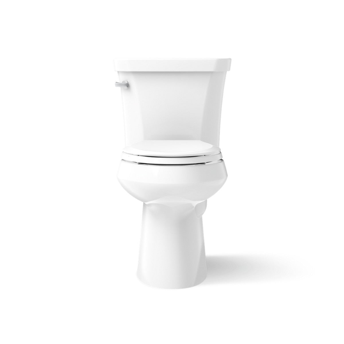 KOHLER K-3889 Highline ComForteeight Two-piece elongated 1.28 gpf chair height toilet with 10" rough-in
