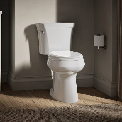 KOHLER K-3889 Highline ComForteeight Two-piece elongated 1.28 gpf chair height toilet with 10" rough-in