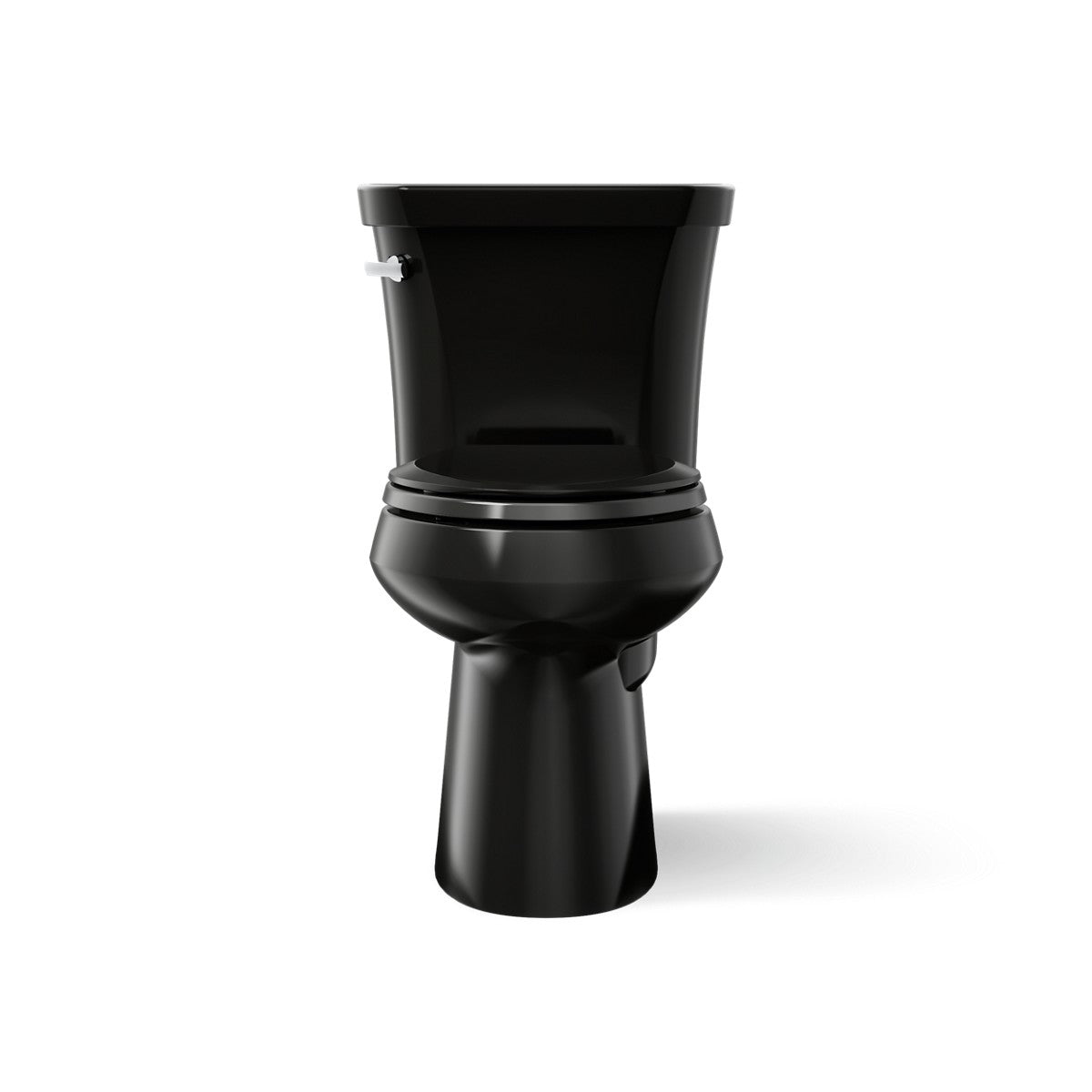 KOHLER K-3889-T Highline ComForteeight Two-piece elongated 1.28 gpf chair height toilet with tank cover locks and 10"...