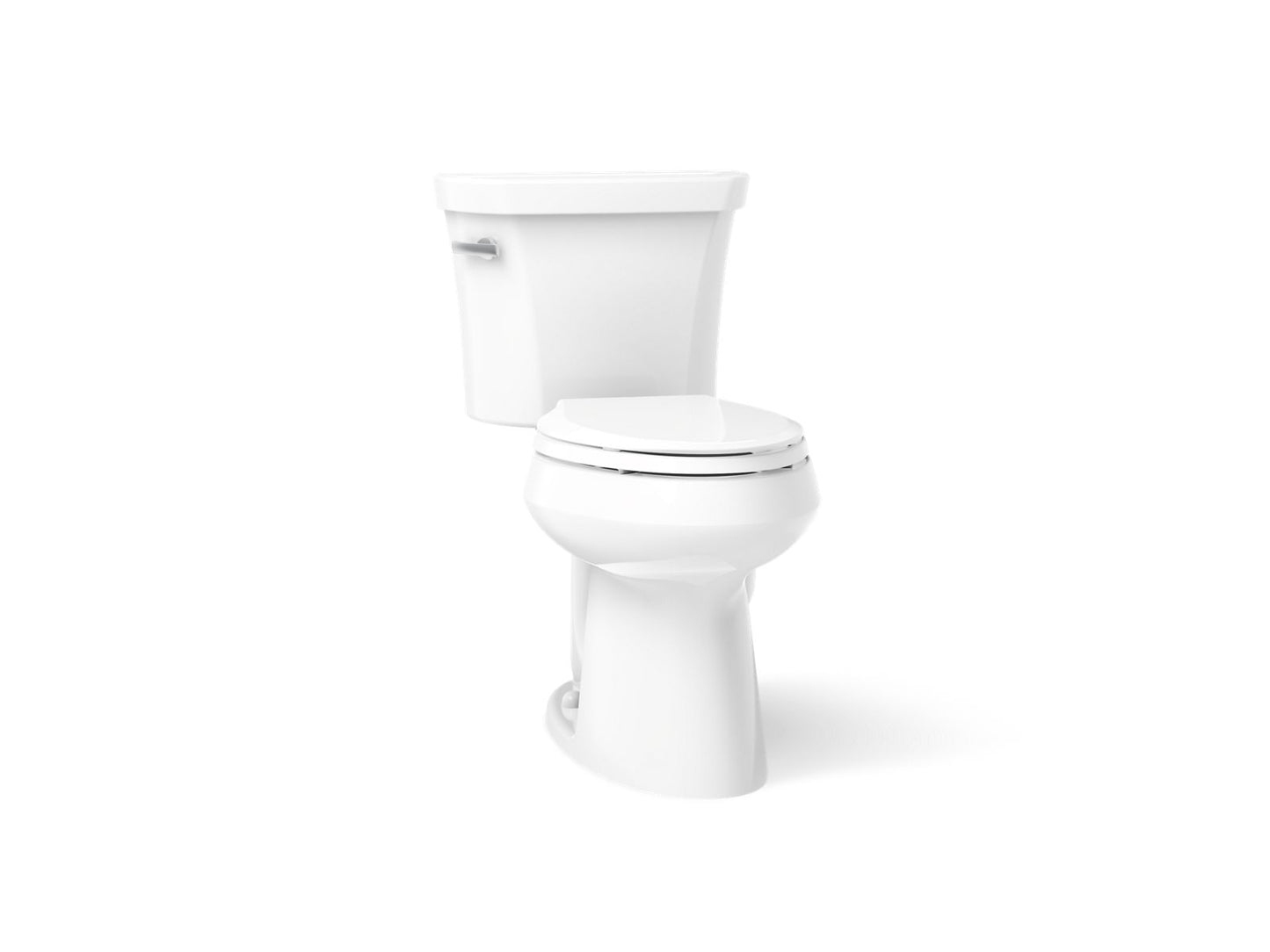 KOHLER K-3889-U Highline ComForteeight Two-piece elongated 1.28 gpf chair height toilet with insulated tank and 10" rough-in