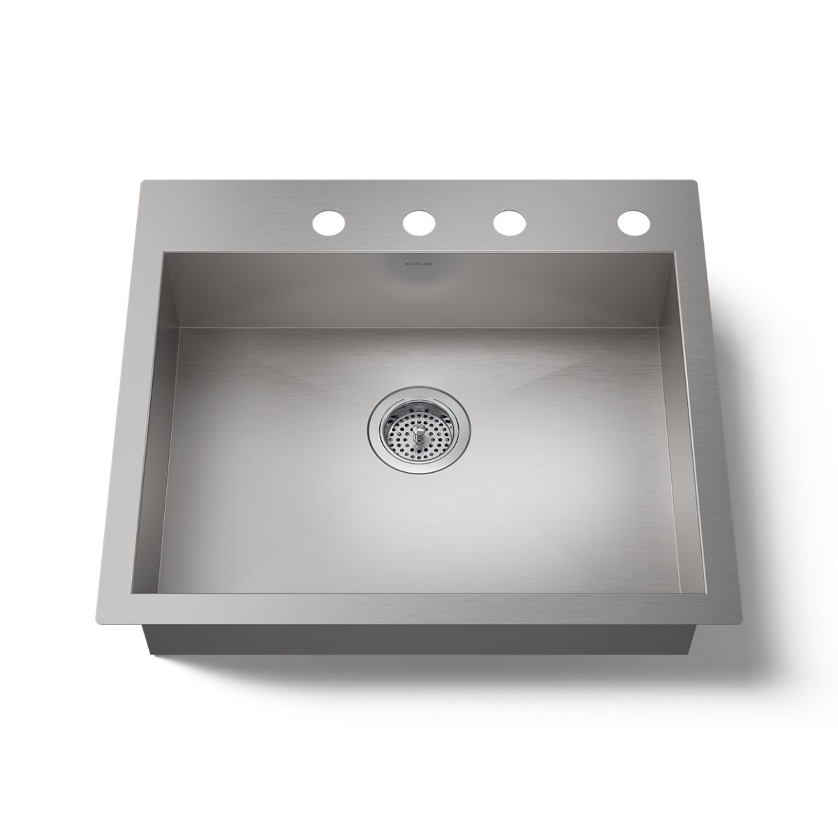 KOHLER K-3894 Vault 24" undermount single-bowl kitchen sink