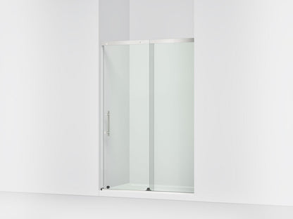 KOHLER K-39256-6L Elate 44-5/8"-47-5/8" W x 70-1/2" H Sliding Shower Door with 1/4"-thick Crystal Clear Glass, Bright Polishe