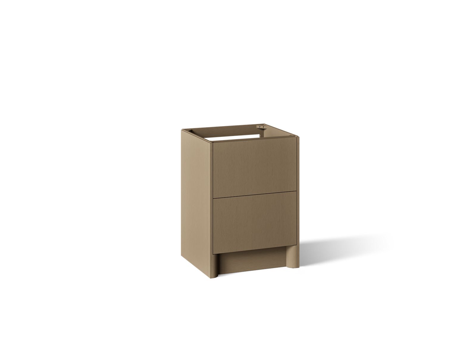 KOHLER K-39265 Statement 24" Bathroom Vanity Cabinet, Pale Oak - 3/4 view of product