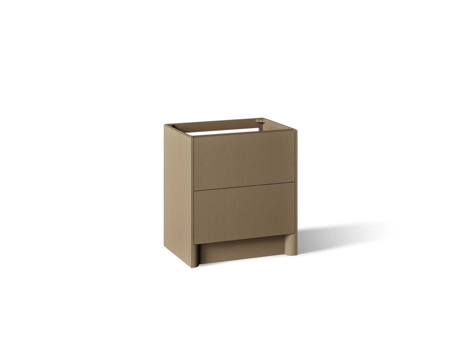 KOHLER K-39266 Statement 30" Bathroom Vanity Cabinet, Pale Oak - 3/4 view of product