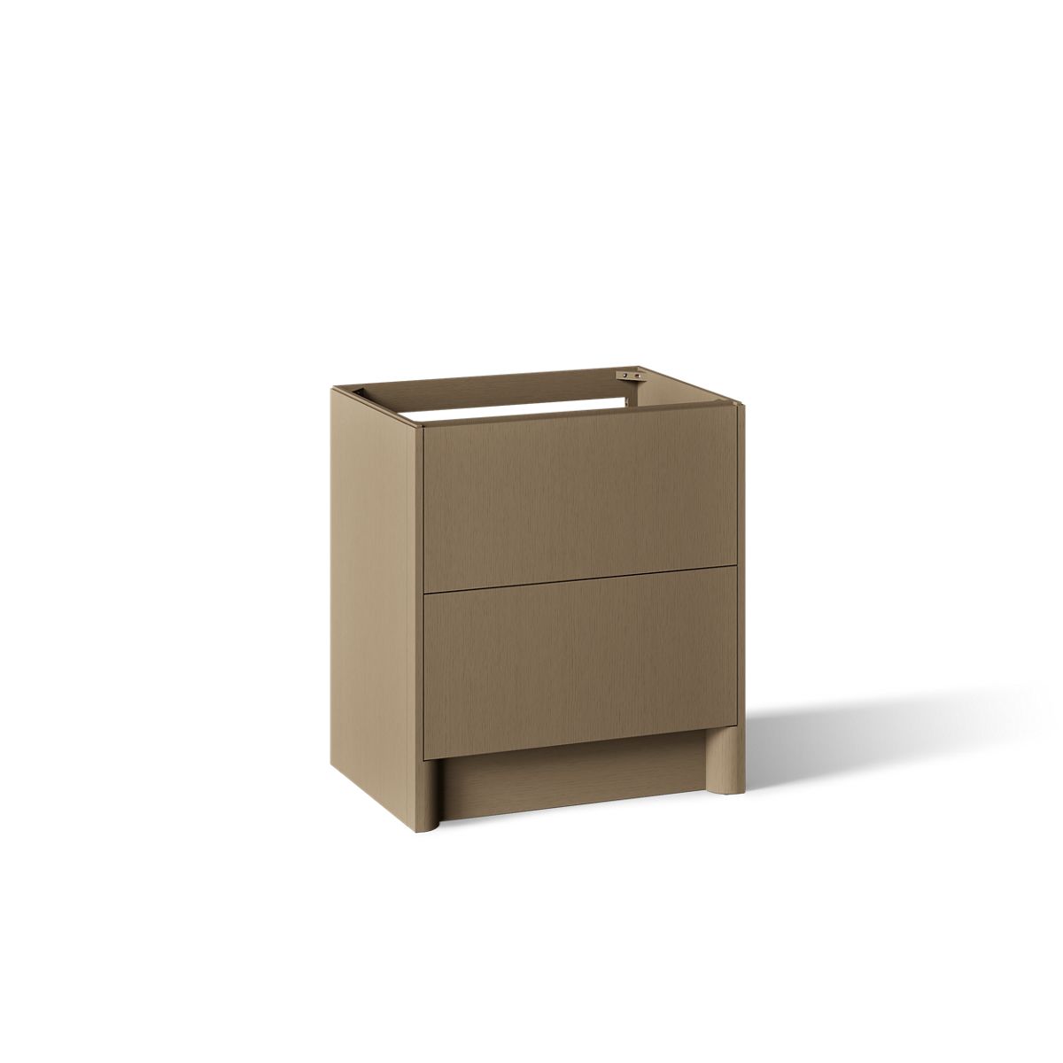 KOHLER K-39266 Statement 30" Bathroom Vanity Cabinet, Pale Oak - 3/4 view of product