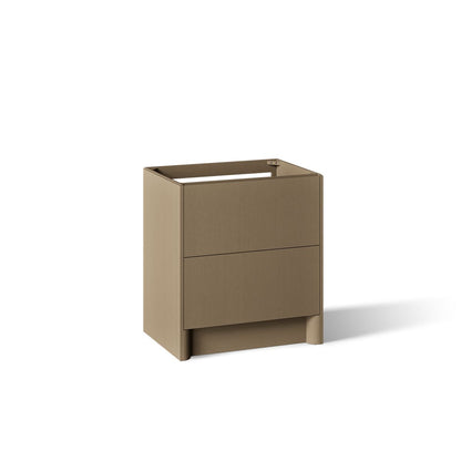 KOHLER K-39266 Statement 30" Bathroom Vanity Cabinet, Pale Oak - 3/4 view of product