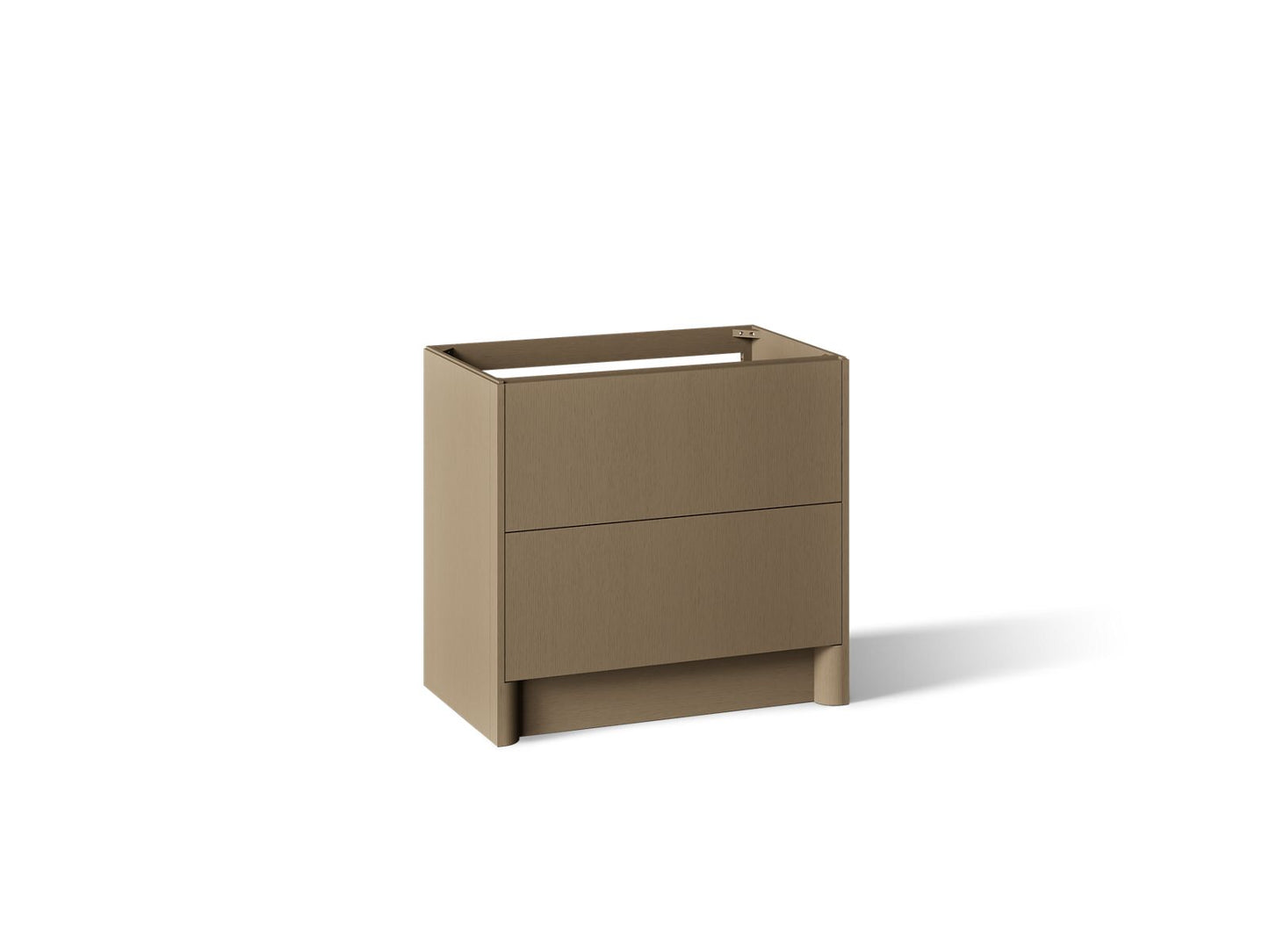 KOHLER K-39267 Statement 36" Bathroom Vanity Cabinet, Pale Oak - 3/4 view of product