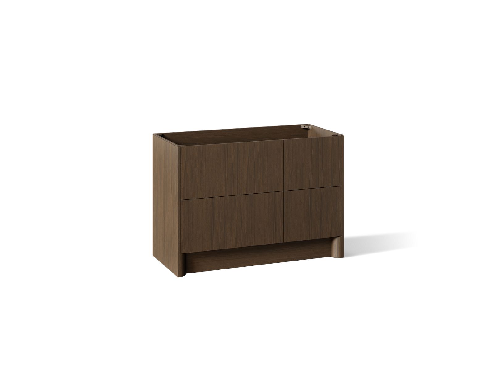 KOHLER K-39268 Statement 48" Bathroom Vanity Cabinet, Draper Oak - 3/4 view of product