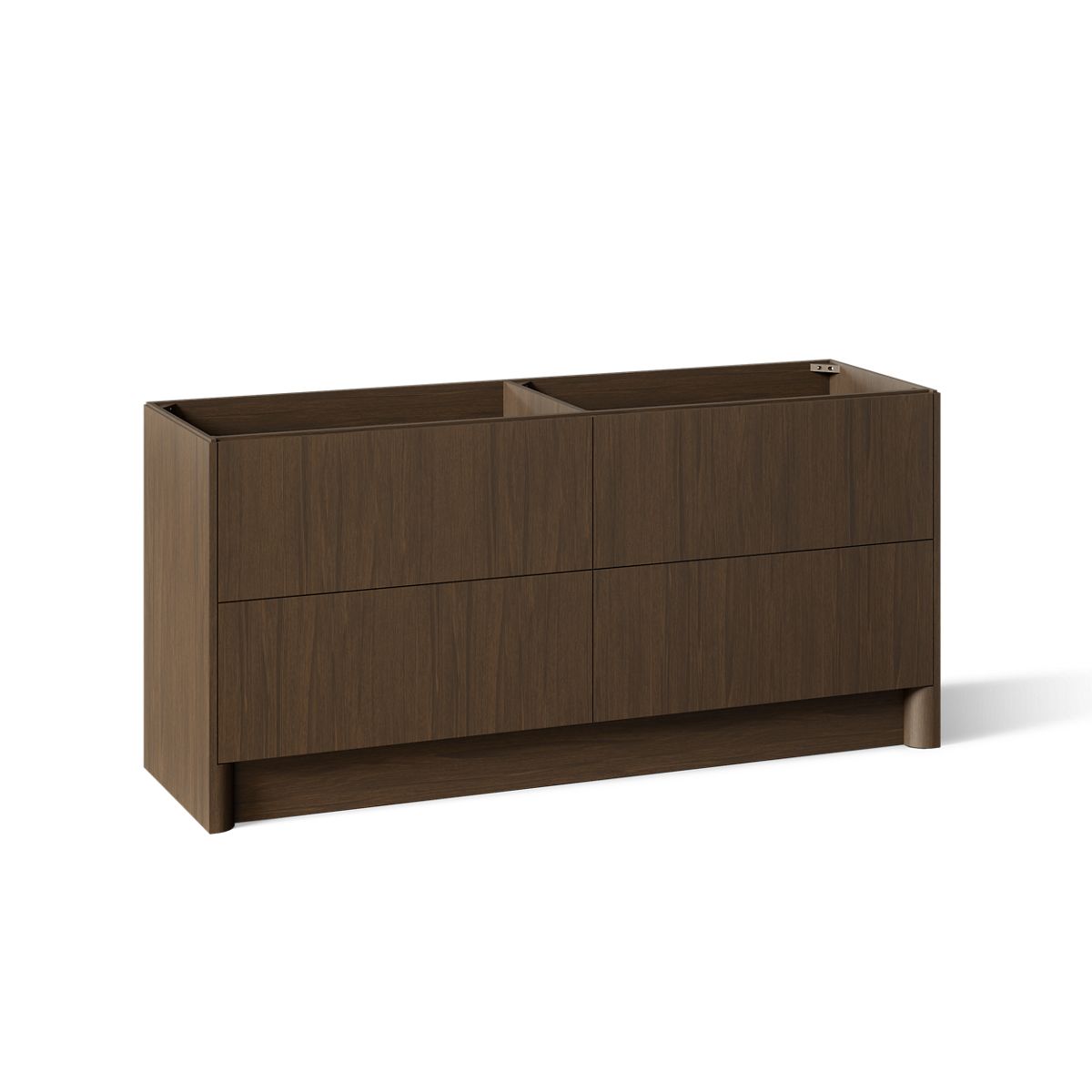 KOHLER K-39270 Statement 72" Bathroom Vanity Cabinet, Draper Oak - 3/4 view of product