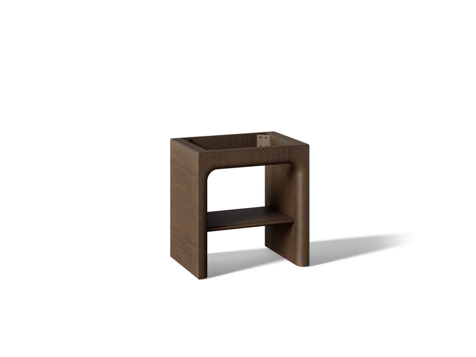 KOHLER K-39271 Statement 30" Console-style Bathroom Vanity, Draper Oak - 3/4 view of product