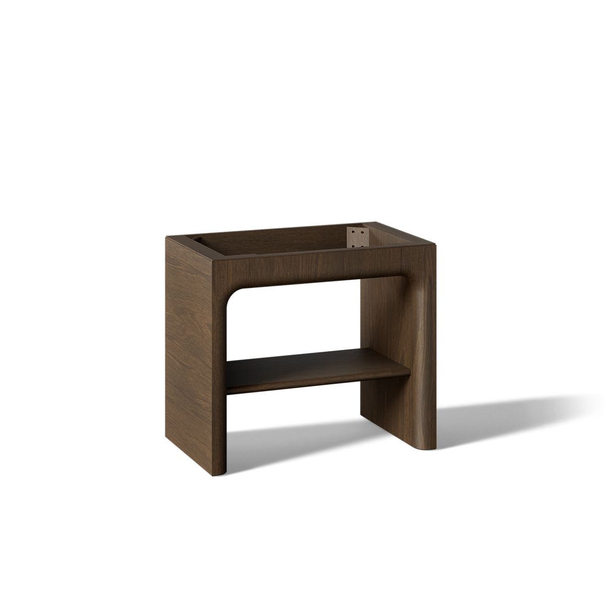 KOHLER K-39272 Statement 36" Console-style Bathroom Vanity, Draper Oak - 3/4 view of product