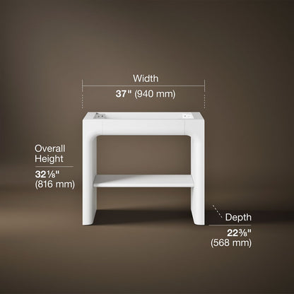 3/4 view of product with dimensions
