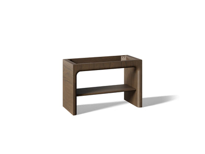 KOHLER K-39273 Statement 48" Console-style Bathroom Vanity, Draper Oak - 3/4 view of product