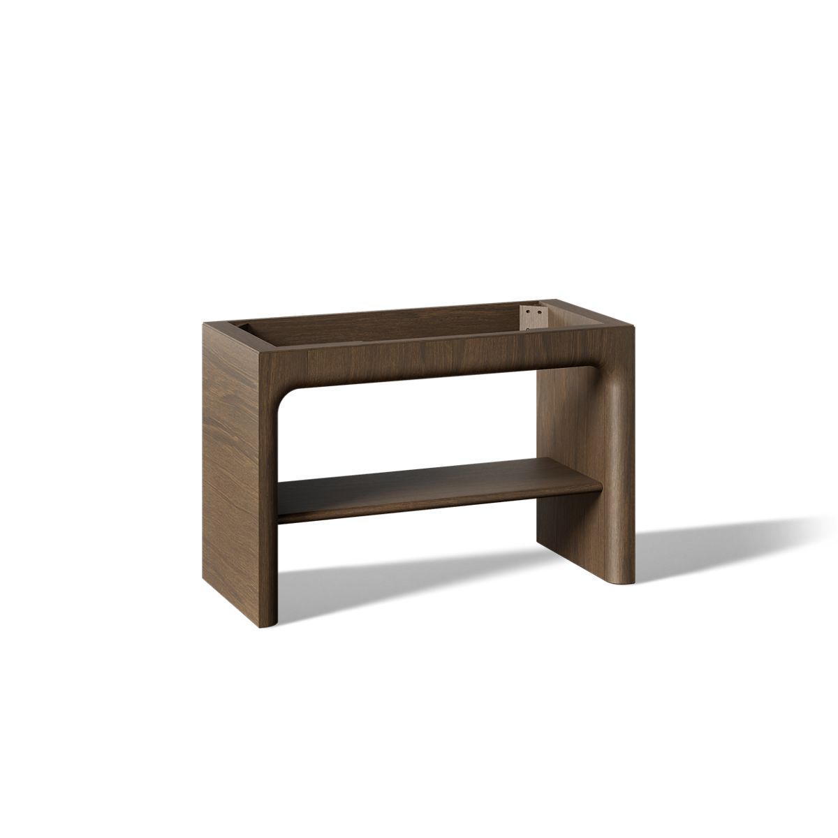 KOHLER K-39273 Statement 48" Console-style Bathroom Vanity, Draper Oak - 3/4 view of product