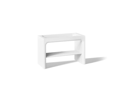 KOHLER K-39273 Statement 48" Console-style Bathroom Vanity, White - 3/4 view of product